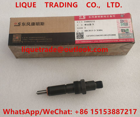 China CUMMINS INJECTOR 4063212 common rail injector 4063212 genuine and new supplier