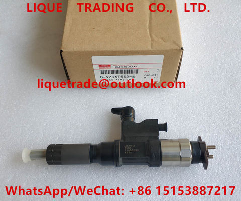 China DENSO injector 095000-5505, 095000-5506 , 97367552, 8-97367552-6, 8973675526 ISUZU 8-97367552-5 ,8973675525 supplier