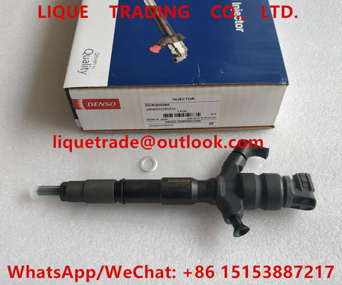 China DENSO Genuine piezo fuel injector 295900-0280, 295900-0210, for TOYOTA Hilux Euro V 23670-30450, 23670-39455 supplier