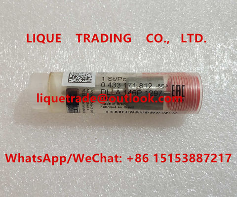 China BOSCH Injector Nozzle 0 433 171 812 , DLLA 146P 1297 , 0433171812 , DLLA146P1297 supplier