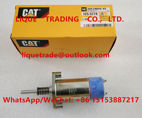 China CAT / Solenoid AS 125-5774 , 1255774 , 125 5774, original Fuel Shutoff Solenoid supplier