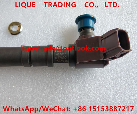 China DENSO fuel injector 295700-0550 , 23670-0E010 , 2957000550 , 236700E010 for TOYOTA Hilux REVO 1GD-FTV 2.8L supplier