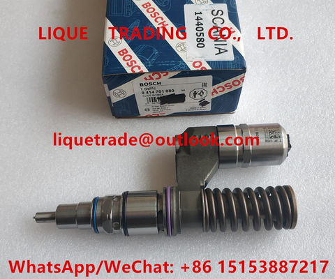 China BOSCH unit fuel injector 0414701080, 0414701020, 0414701028 Scania fuel injector 1440580 supplier