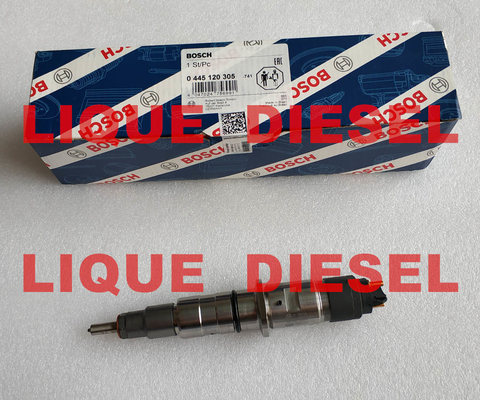 China BOSCH Injector 0445120305 , 0 445 120 305 Cummins Injector 5268436 , KOMATSU 6746-11-3100 , 6746113100 supplier