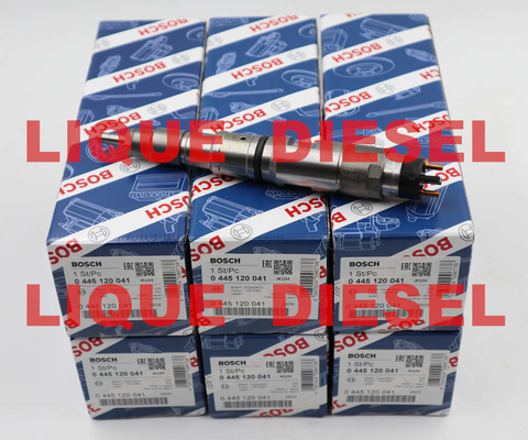 China BOSCH fuel injector 0445120041 , 0 445 120 041 , 0445 120 041 for DOOSAN 65.10401-7002 , 65.10401-7002C , 65.104017002C supplier