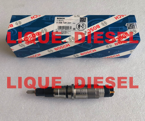 BOSCH Genuine common rail injector 0445120059, 0445120231 for Cummins 4945969, 3976372, 5263262 supplier