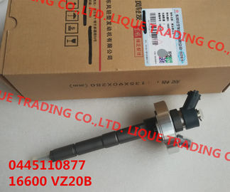 INJECTOR 0445110877 Common rail injector 0445110877 , 0 445 110 877 , 16600VZ20B , 16600 VZ20B , 16600-VZ20B supplier