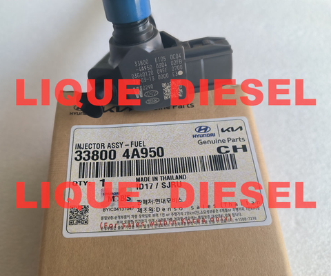 DENSO Common Rail Injector 295700-0290 33800-4A950 2957000290 338004A950 for HYUNDAI D4CB VGT Euro 6 supplier