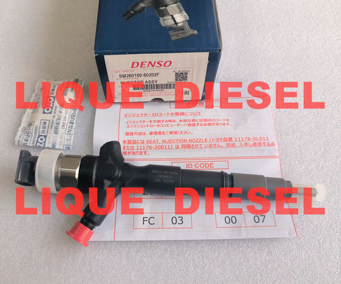 DENSO Fuel Injector 260100-6020 2601006020 295050-0810 2950500810 23670-0L110 23670-09380 supplier