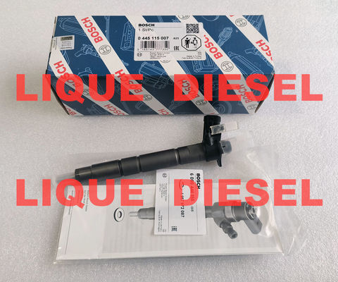 BOSCH Genuine piezo fuel injector 0445115007 0986435350 for OPEL 93161695, RENAULT 8200340068, 7701476567, 8200409398 supplier