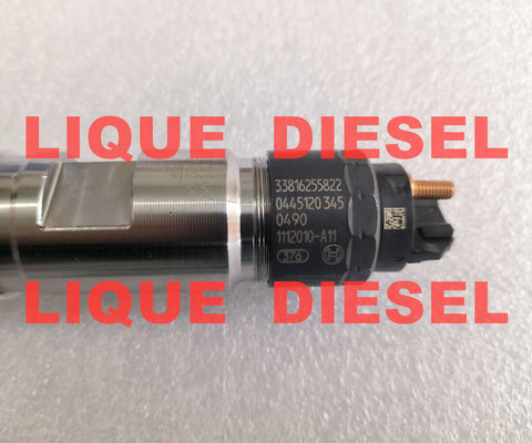 BOSCH Common rail injector 0445120345 0 445 120 345 0445120 345 33816255822 1112010-A11 supplier