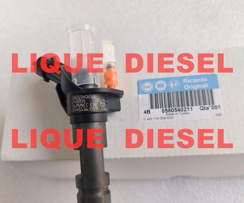 BOSCH fuel injector 0445116059 0445116019 0 445 116 059 0 445 116 019 for FIAT 580540211 IVECO 5801540211 504385557 supplier