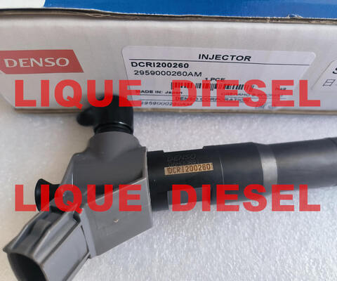 Genuine Common Rail Injector 295900-0260 DCRI200260 2959000260 2959000260AM SH01-13-H50 SH0113H50 supplier