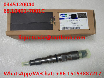 BOSCH injector 0445120040 , 0 445 120 040 , 65.10401-7001C , 65.10401-7001 for DOOSAN supplier