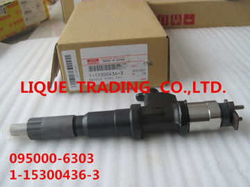 DENSO CR Injector 095000-6303,9709500-6300 , 095000-630# , 095000-4363 for 1-15300436-0 , 1-15300436-3 , 1153004363 supplier