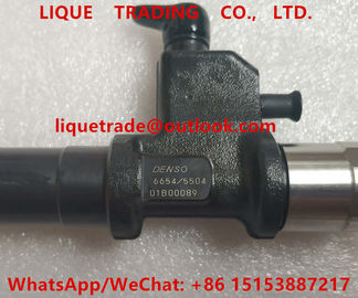 DENSO injector 095000-6654 , 095000-5504 for ISUZU 8-98030550-4 , 8980305504 , 98030550 , 8-98030550-1 , 8980305501 supplier