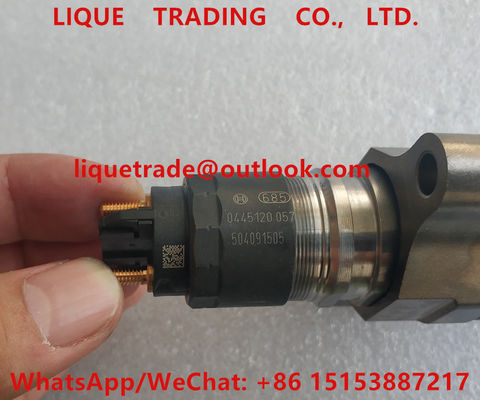 BOSCH Fuel injector 0445120057 , 0 445 120 057 , 0445 120 057 for IVECO 504091505, CASE NEW HOLLAND 2854608 supplier