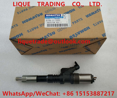 DENSO Fuel Injector 095000-1210 , 095000-1211 , 6156-11-3300 , 6156113300 for Komatsu 0950001211 supplier