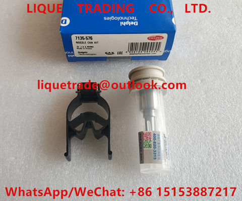 DELPHI NOZZLE CVA KIT 7135-576 , 7135 576 , 7135576 , include (nozzle 375 + valve 28392662 ) supplier