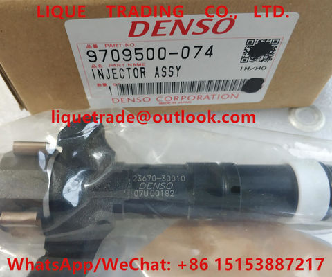 DENSO Fuel injector 9709500-074 , 095000-0740 , 095000-0741, 23670-30010 for TOYOTA Land Cruiser 23670-39015 supplier