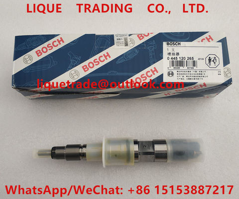 BOSCH common rail injector 0445120265 , 0445120086 , 612630090001 for WEICHAI 0 445 120 265 supplier