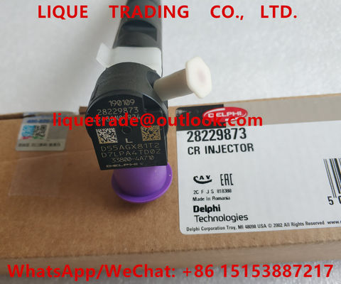 DELPHI Common rail injector 28229873 , 33800-4A710 , 338004A710 for HYUNDA KIA supplier