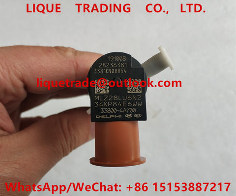 DELPHI Common rail injector 28236381 , 33800-4A700 , 338004A700 for HYUNDAI supplier