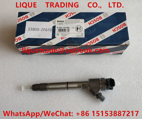 BOSCH fuel injector 0445110583, 0445110584, 33800-2F610, 0 445 110 583, 0 445 110 584, 338002F610 supplier