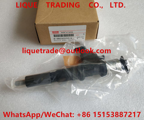 DENSO 6654 injector 095000-6654 , 095000-5504 for ISUZU 8-98030550-4 , 8980305504 , 98030550 , 8-98030550-0 , 8980305500 supplier