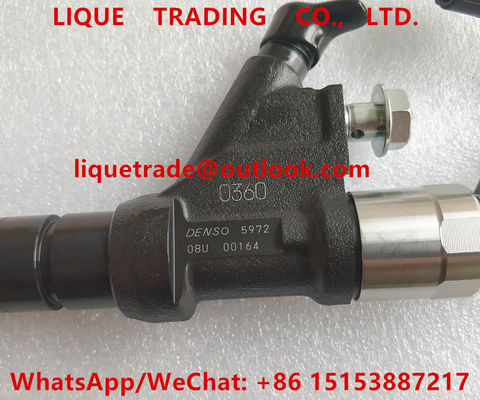 DENSO injector 9709500-597, 095000-5970, 095000-5971, 095000-5972, 23670-E0360, 23670E0360 for HINO supplier