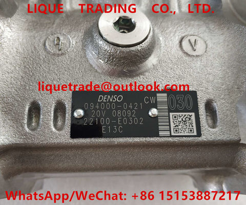 DENSO fuel pump 094000-0420 , 094000-0421 , 094000-0422, 22100-E0300, 22100-E0301, 22100-E0302  for HINO E13C supplier