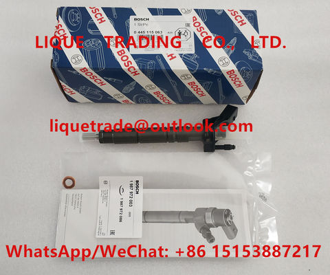 BOSCH Piezo injector 0445115064, 0445115063 for Mercedes Benz A6420701387, A6420701587 supplier