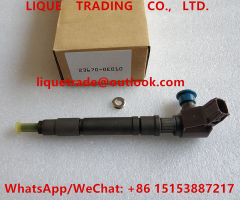 DENSO fuel injector 295700-0550 , 23670-0E010 , 2957000550 , 236700E010 for TOYOTA Hilux REVO 1GD-FTV 2.8L supplier