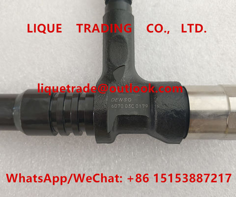 DENSO common rail injector 095000-6070 , 6251-11-3100 , 6251113100 for KOMATSU PC400/450-8 engine supplier