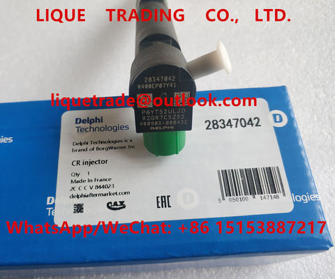 DELPHI common rail injector 28347042 , 400903-00043E , 400903-00043D , 40090300043D , 400903 00043D for DOOSAN supplier