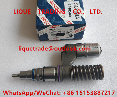 BOSCH unit fuel injector 0414701080, 0414701020, 0414701028 Scania fuel injector 1440580 supplier