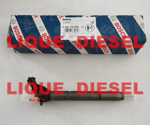 BOSCH injector 0445116059 , 0445116019 for FIAT 580540211, IVECO 5801540211, 504385557 supplier