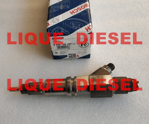 BOSCH fuel injector 0445120157 0 445 120 157 0445 120 157 for SAIC-IVECO HONGYAN 504255185, FIAT 504255185 supplier